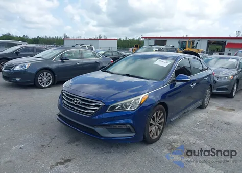 2016 Hyundai Sonata Sport из США, поврежденный, VIN 5NPE34AF3GH320692